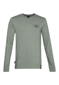 Koszulka męska Protest KILIMANO long sleeve t-shirt. Kolor: zielony. Długość rękawa: długi rękaw