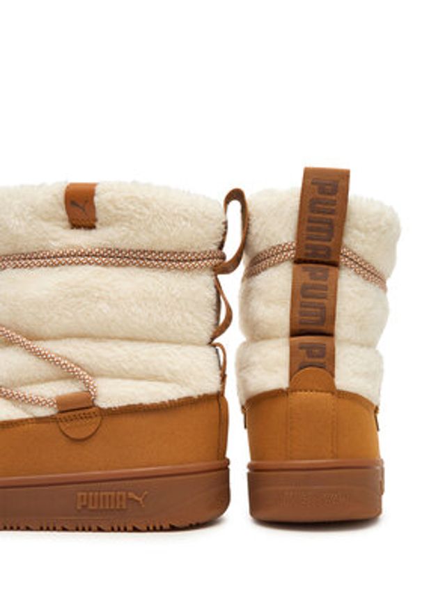 Puma Śniegowce Snowbae Suede Wns 402175 02 Écru. Materiał: materiał