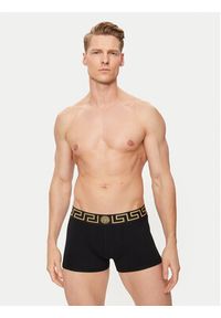 VERSACE - Versace Komplet 2 par bokserek AU10181 Czarny. Kolor: czarny. Materiał: bawełna #5