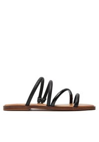 Aldo Klapki Stila 13734352 Czarny. Kolor: czarny. Materiał: skóra