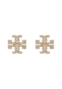 Kolczyki Tory Burch. Materiał: złote. Kolor: złoty #1