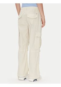 Tommy Jeans Spodnie materiałowe Tjw Cargo Relaxed Straight DW0DW20350 Beżowy Relaxed Fit. Kolor: beżowy. Materiał: bawełna #4
