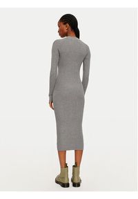 Vero Moda Sukienka dzianinowa Willow 10321939 Szary Slim Fit. Kolor: szary. Materiał: wiskoza #3