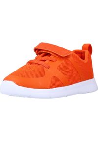Clarks - Buty CLARKS ATH FLUX T Pomarańczowy. Kolor: pomarańczowy, czerwony, wielokolorowy. Materiał: tkanina. Sport: turystyka piesza