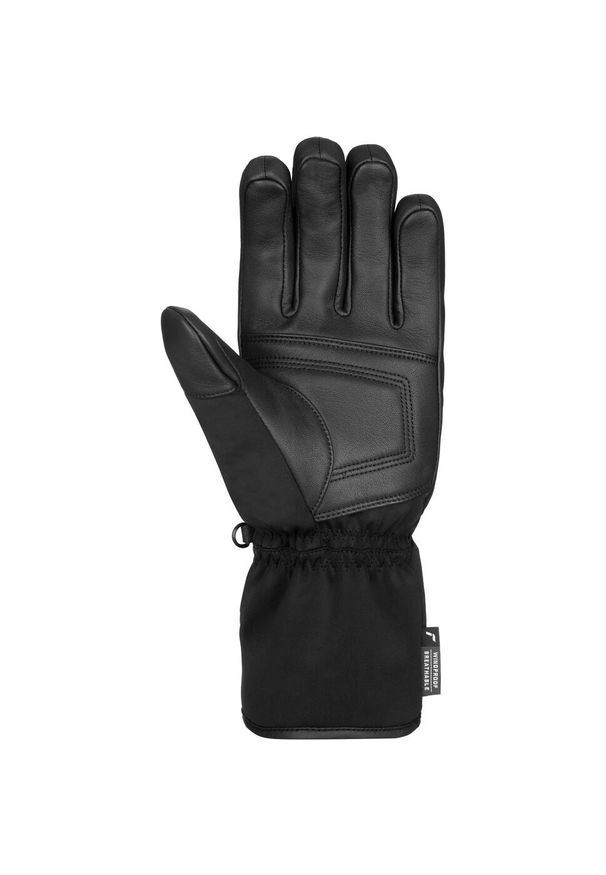 Reusch - Rękawice REUSCH Powerline STORMBLOXX™. Kolor: czarny. Sezon: zima. Sport: narciarstwo