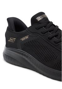 skechers - Skechers Sneakersy 117497 BBK Czarny. Kolor: czarny. Materiał: materiał #3