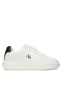 Calvin Klein Sneakersy Chunky Cupsole Laceup Lth Ml YW0YW01947 Biały. Kolor: biały. Materiał: skóra #1