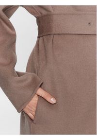 Calvin Klein Płaszcz wełniany K20K205905 Szary Regular Fit. Kolor: szary. Materiał: wełna, syntetyk