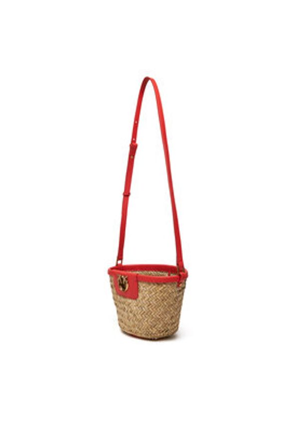 Pinko - PINKO Torebka Love Summer Bucket PE 25 PLTT 103325 A1RL Beżowy. Kolor: beżowy