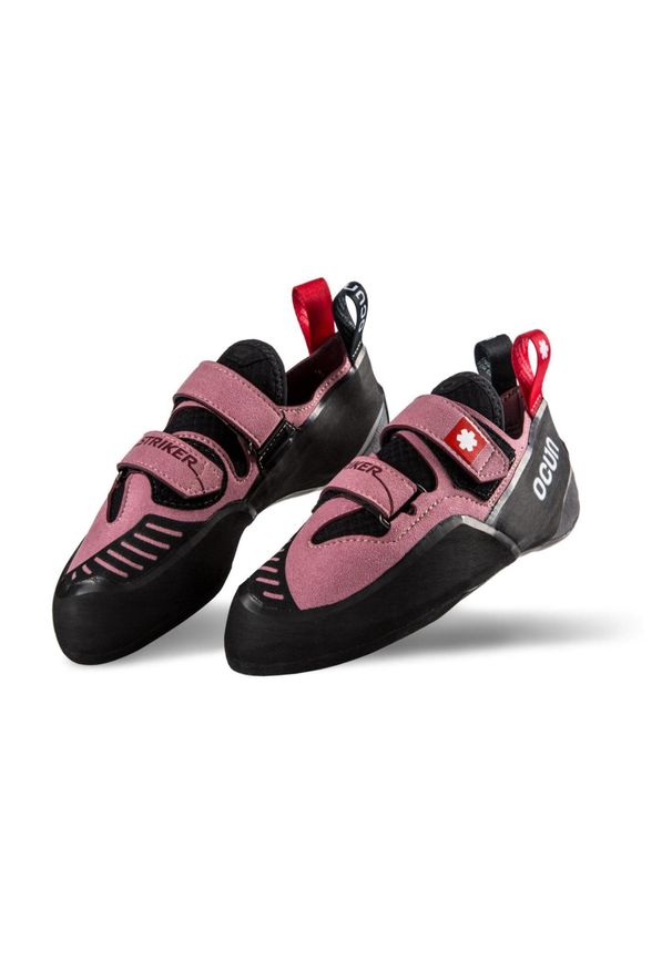 OCUN - Buty wspinaczkowe unisex Ocun Striker QC. Kolor: czarny, różowy, wielokolorowy. Sport: wspinaczka