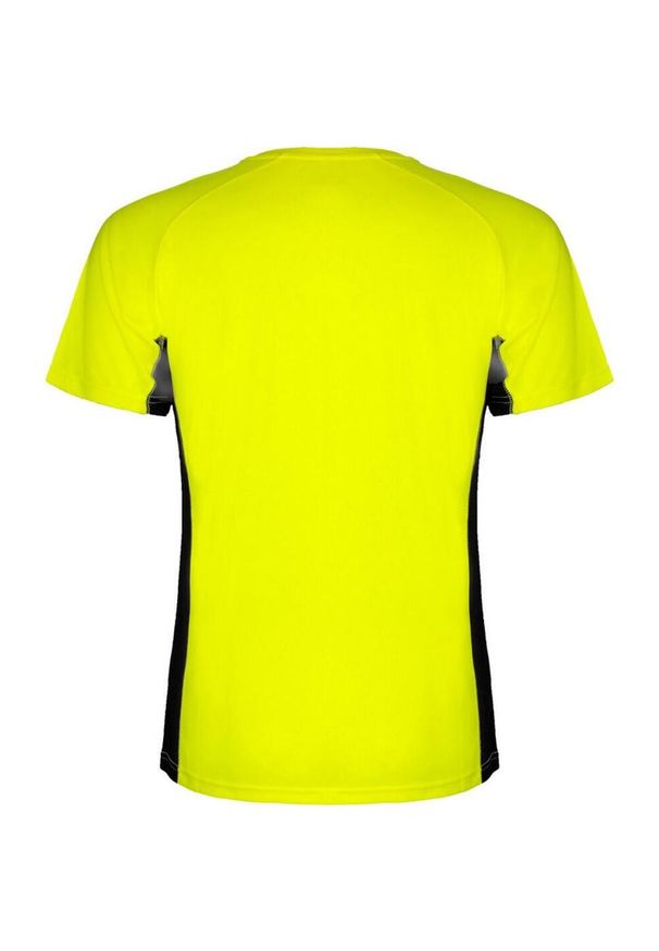 ROLY - Męska Koszulka Sportowa Z Krótkim Rękawem Shanghai. Kolor: żółty, wielokolorowy, czarny. Długość rękawa: krótki rękaw. Długość: krótkie
