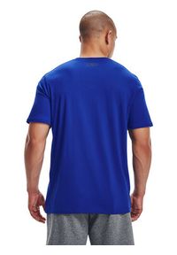 Under Armour T-Shirt UA BOXED SPORTSTYLE SS 1329581 Niebieski Regular Fit. Kolor: niebieski