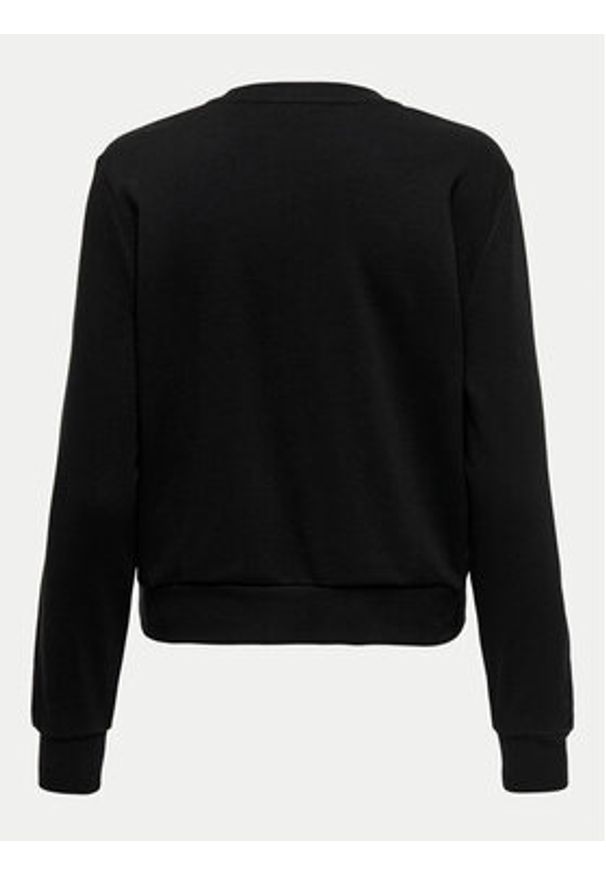 only - ONLY Bluza Yda Xmas 15270956 Czarny Regular Fit. Kolor: czarny. Materiał: syntetyk, bawełna