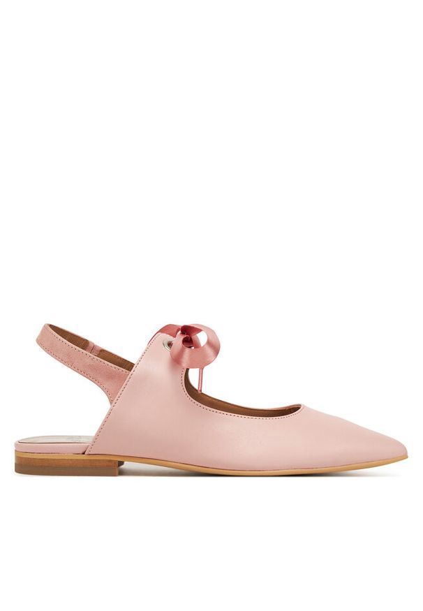 Baleriny Fly London. Kolor: różowy