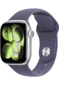 APPLE - Smartwatch Apple Watch Series 11 42mm Silver /Purple Fog Sport Band - M/L. Rodzaj zegarka: smartwatch. Styl: sportowy #1