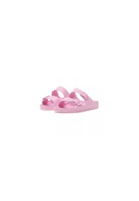 Klapki damskie Birkenstock Arizona Eva Fondant. Kolor: różowy. Materiał: syntetyk, materiał