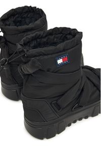 Tommy Jeans Śniegowce Tjw Chunky Snow Boot Nylon EN0EN02842 Czarny. Kolor: czarny. Materiał: materiał #6
