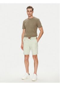 INDICODE T-Shirt Inandorra 41-104 Khaki Regular Fit. Kolor: brązowy. Materiał: bawełna #4