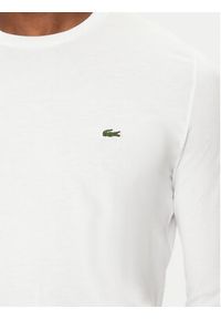 Lacoste Longsleeve TH6712 Biały Regular Fit. Kolor: biały. Materiał: bawełna. Długość rękawa: długi rękaw #5