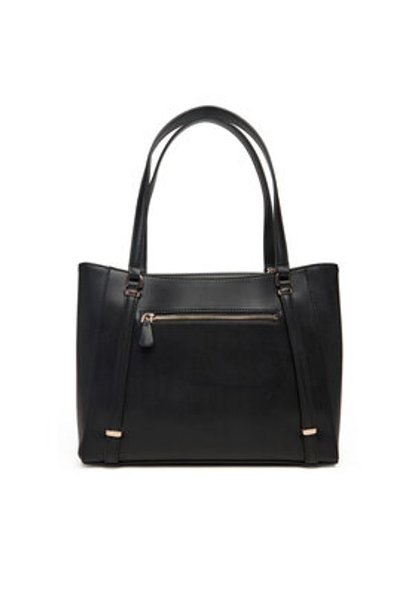 Guess Torebka Daryna II HWVG72 08230 Czarny. Kolor: czarny. Materiał: skórzane