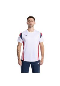 Koszulka tenisowa męska Joma Montreal. Kolor: czerwony, biały, wielokolorowy. Sport: tenis