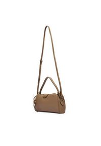 Calvin Klein Torebka Emblem Trio Top Handle Camera Ba LV04F3370G Beżowy. Kolor: beżowy. Materiał: skórzane #5