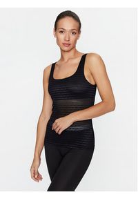 Emporio Armani Underwear Top 164775 3F204 00020 Czarny Slim Fit. Kolor: czarny. Materiał: syntetyk