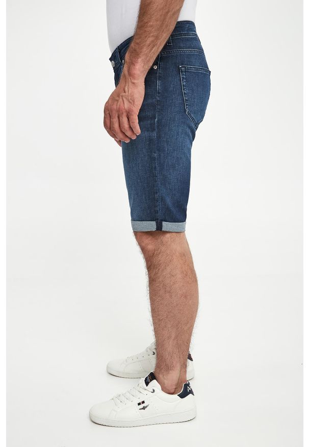 Karl Lagerfeld - Szorty jeansowe męskie KARL LAGERFELD. Materiał: jeans