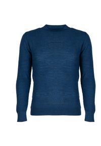 Xagon Man Sweter | A2181 J1 1215 | Mężczyzna | Niebieski. Okazja: na co dzień. Kolor: niebieski. Materiał: wiskoza, wełna, akryl. Styl: casual #1