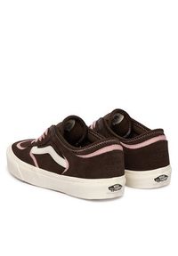 Vans Sneakersy Rowley Classic VN000SF43N11 Brązowy. Kolor: brązowy. Materiał: zamsz, skóra. Model: Vans Classic #4