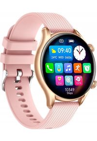 MYPHONE - Smartwatch myPhone myPhone Watch EL różowo/złoty. Rodzaj zegarka: smartwatch. Kolor: różowy, wielokolorowy, złoty #1