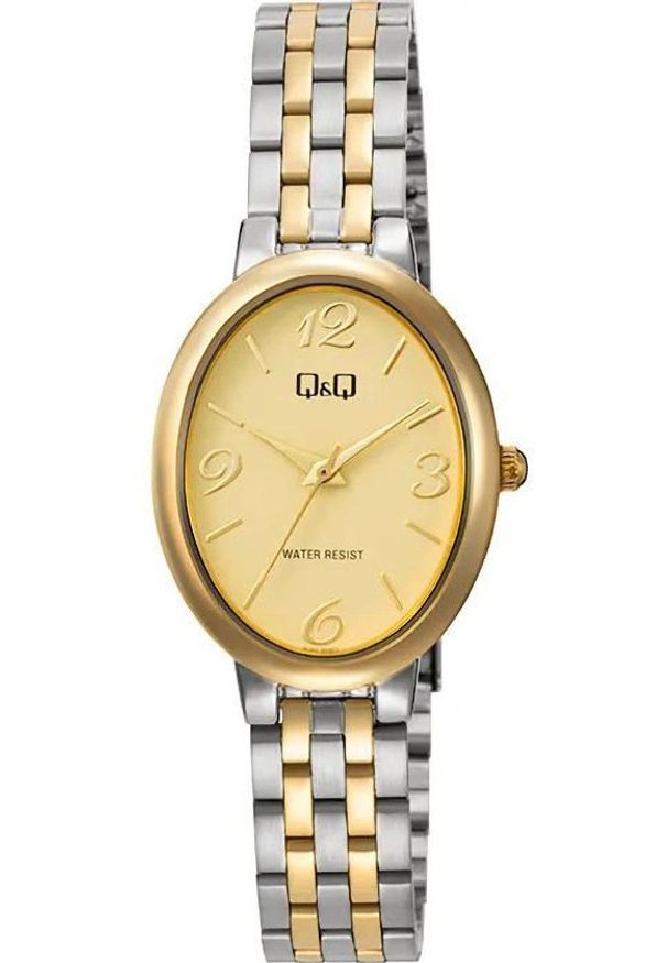 Zegarek Q&Q Q10C-003P damski elegancki owalna koperta .. Styl: elegancki