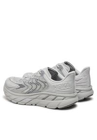 HOKA - Hoka Sneakersy Clifton LS 1141550 Szary. Kolor: szary. Materiał: skóra, zamsz #5