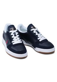 Polo Ralph Lauren Sneakersy Polo Crt Pp 809834463003 Granatowy. Kolor: niebieski. Materiał: skóra