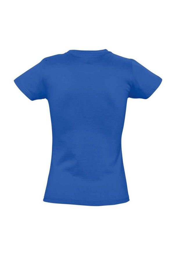 SOL'S - Koszulka Imperial Dla Kobiet. Kolor: niebieski. Sport: turystyka piesza