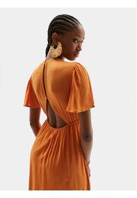 Billabong Sukienka letnia Jet Set EBJWD00134 Pomarańczowy Regular Fit. Kolor: pomarańczowy. Materiał: wiskoza. Sezon: lato #6