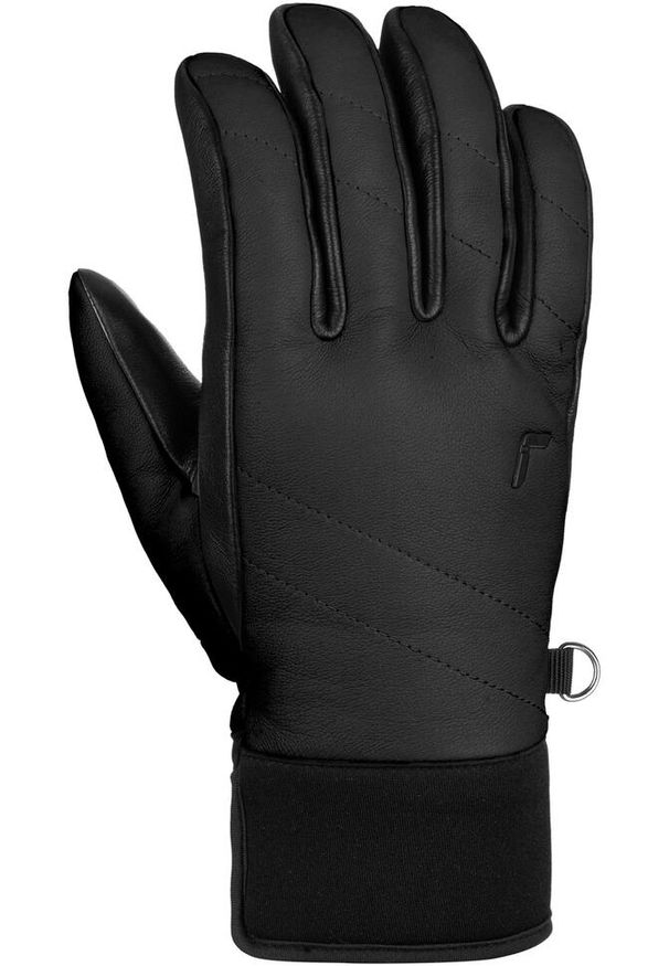 Rękawice narciarskie Reusch Juliette. Kolor: czarny. Materiał: skóra. Technologia: Primaloft. Sport: narciarstwo