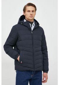 TOMMY HILFIGER - Tommy Hilfiger kurtka męska kolor granatowy przejściowa. Okazja: na co dzień. Kolor: niebieski. Materiał: syntetyk, materiał. Styl: casual #6