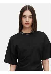 Calvin Klein Jeans Sukienka codzienna LV047G251G Czarny Boxy Fit. Okazja: na co dzień. Kolor: czarny. Materiał: syntetyk. Typ sukienki: proste. Styl: casual #5