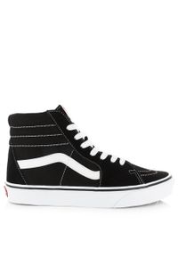 Tenisówki Vans Model Sk8-hi Kolor Czarny. Kolor: czarny. Materiał: materiał, tkanina, syntetyk, skóra. Model: Vans SK8