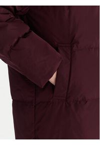 TOMMY HILFIGER - Tommy Hilfiger Płaszcz zimowy WW0WW47279 Bordowy Relaxed Fit. Kolor: czerwony. Materiał: syntetyk. Sezon: zima #3