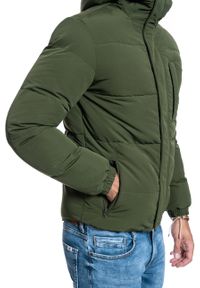 Wrangler - KURTKA ZIMOWA WRANGLER THE BODYGUARD RIFLE GREEN W4C8WWG13. Sezon: zima #6