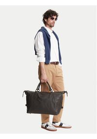 Barbour Torba Leather Medium Travel Explorer UBA0008BR91 Brązowy. Kolor: brązowy. Materiał: skóra #5