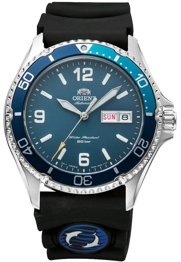 orient - Zegarek męski Orient RA-AA0818L19BVDCLXSB czarny. Kolor: czarny