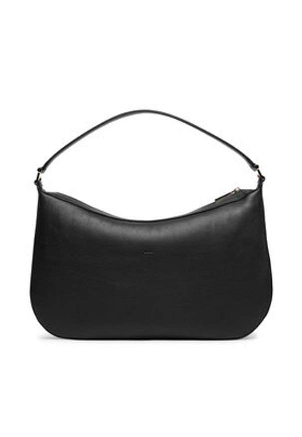 BOSS Torebka 50563178 Czarny. Kolor: czarny. Materiał: skórzane