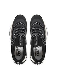 Versace Jeans Couture Sneakersy 79YA3SN2 ZSD01 Czarny. Kolor: czarny. Materiał: materiał #3