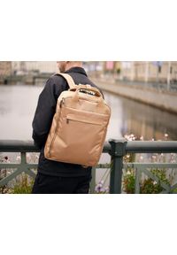 GOLLA - Golla Backpack Orion 16'' (coffee). Materiał: tkanina. Styl: casual, elegancki