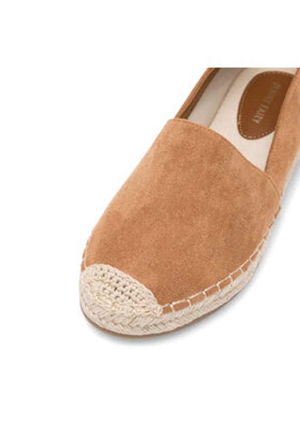 Jenny Fairy Espadryle WSS990-224 Brązowy. Kolor: brązowy. Materiał: materiał