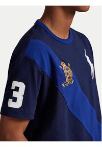 Polo Ralph Lauren T-Shirt 710981767003 Granatowy Regular Fit. Typ kołnierza: polo. Kolor: niebieski. Materiał: bawełna #3