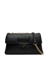 Aldo Torebka Largesoftpuff 14076949 Czarny. Kolor: czarny. Materiał: skórzane